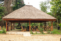 A file photo of a summer hut in a home
