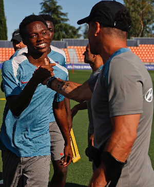 Taufik is turning heads at Atletico Madrid's pre-season training sessions