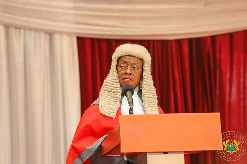 Chief Justice, Her Ladyship Sophia Akuffo