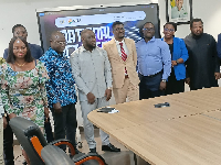 Some of the stakeholders in a photograph during the event