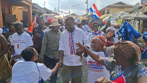 Image of Frank Annoh-Dompreh in Nsawam Market