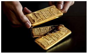 File photo of gold bars