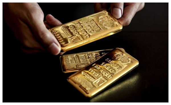 File photo of gold bars