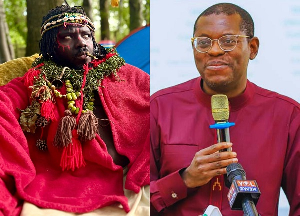 Kofi Agyemang Offeh's new planned has prompted a response from Bright Simons (R)