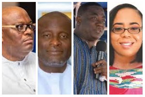 Henry Quartey, Titus Glover, Nii Laryea Afotey  and Linda