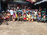 Some Persons with Disabilities (PWDs) who received support from the assemblyman