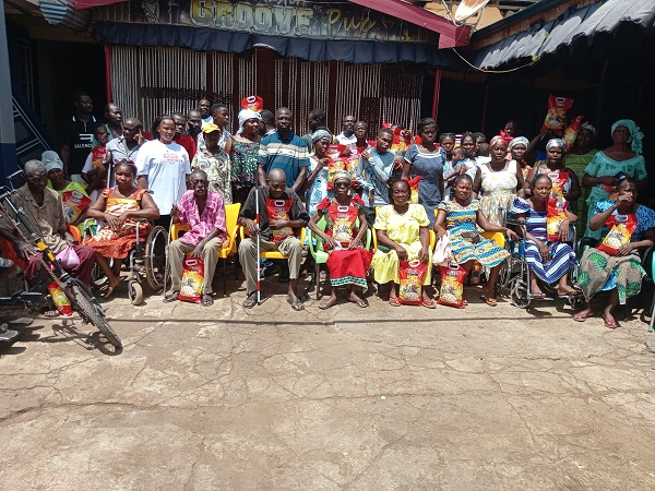 Some Persons with Disabilities (PWDs) who received support from the assemblyman