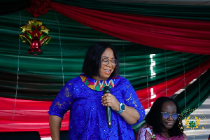 Linda Akweley Ocloo is the Greater Accra Regional Minister