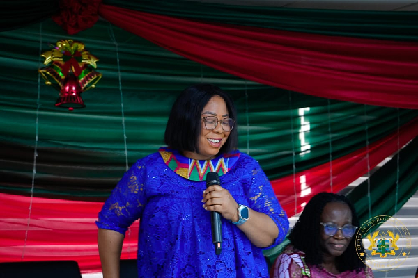 Linda Akweley Ocloo is the Greater Accra Regional Minister