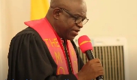 Moderator of the Global Evangelical Church, the Rt. Rev. Prosper Samuel Dzomeku