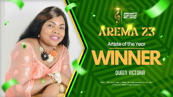 Emerging Artiste of the Year is Queen Victoria