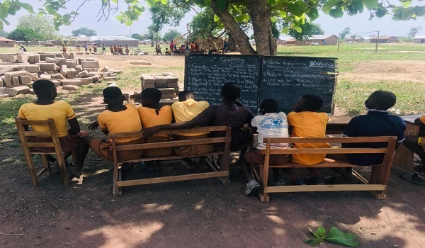 Eliminating schools Under Trees And Related Problems In Ghana Where 