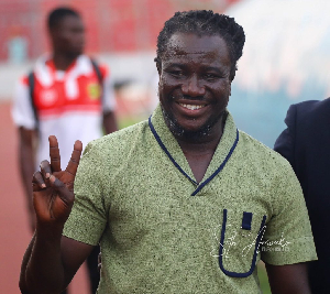 Golden Kick FC head coach Fiifi Parker Hanson