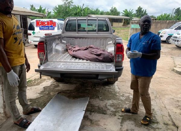 The victim was identified as Ibrahim, a resident of Krobo Junction