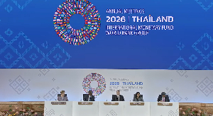 The meeting is taking place in Bangkok, Thailand