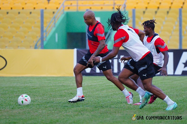 Black Stars wrap up preparations for Liberia game on September 12