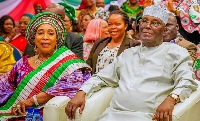 Atiku Abubakar and his wife, Titi Abubakar