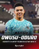 AZ Alkmaar’s Owusu-Oduro ranked among World’s best young goalkeepers