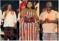 From L to R: Frank Amoakohene, Naana Hayford, and Michael Afrane