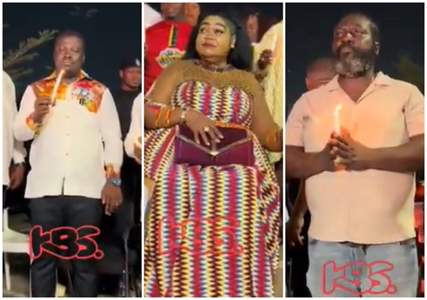 From L to R: Frank Amoakohene, Naana Hayford, and Michael Afrane