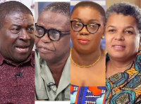 L-R: Nana Akomeah, Kwesi Pratt, Ellen Daaku and GizellaTetteh have condemned inter-schools violence