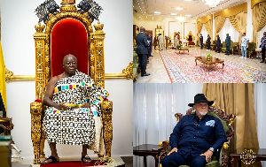 Asantehene Holds Private Meeting