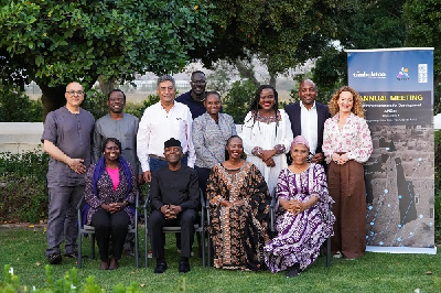 Members of the African Influencers for Development in a group photo