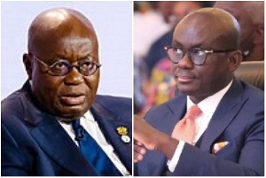 President Akufo-Addo and Attorney-General Godfred Yeboah Dame