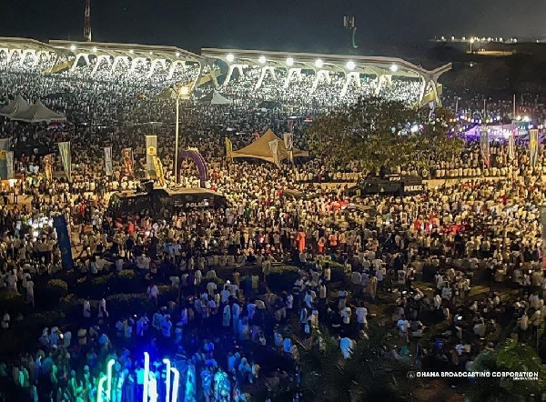 The venue was packed to the brim with fans and well-wishers