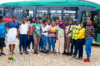 Some of the kayayei at one of the Ayalolo training centres