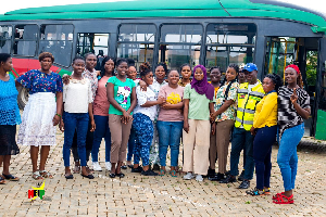 Some of the kayayei at one of the Ayalolo training centres