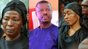 William Kusi (M) speaks on Odo Broni's counterclaim against Akosua Serwaa (L) William Kusi (M) speaks on Odo Broni's counterclaim against Akosua Serwaa (L)