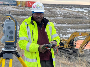 Ghanaian-born engineer, Moses Tangwam