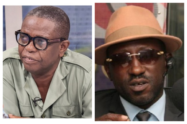 A photo collage of Kwesi Pratt (L) and Richard Jakpa