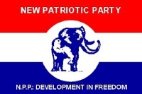 File photo: New Patriotic Party flag