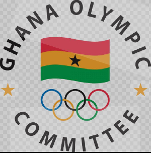 Logo of the Ghana Olympic Committee