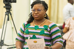 Minister of State-designate for Public Sector Reforms, Lydia Lamisi Akanvariba