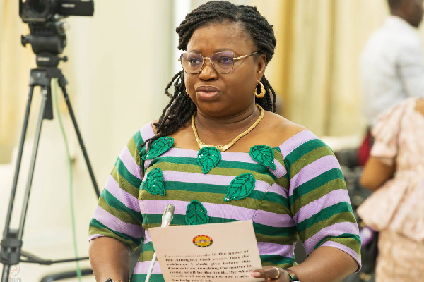Minister of State-designate for Public Sector Reforms, Lydia Lamisi Akanvariba