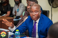 First Deputy Speaker of Parliament and Member of Parliament for Akatsi South, Bernard Ahiafor