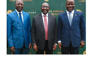 Dr. Mohammed Amin Adam, Dr. Mahamudu Bawumia and Samuel Abu Jinapor