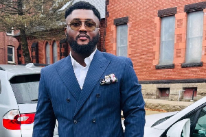 Patrick Sarpong was hit by a tractor-trailer while clearing snow from his car