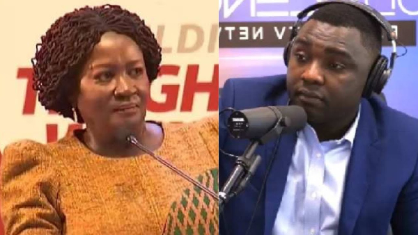 Professor Naana Jane and Kevin Taylor