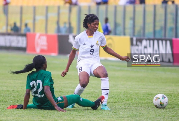 Black Queens forward, Doris Boaduwaa