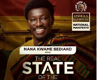 Independent presidential candidate of the New Force, Nana Kwame Bediako