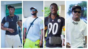 Black Stars players reporting to camp in style