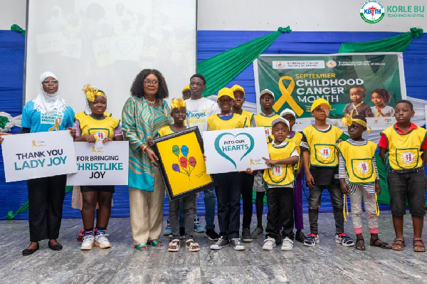 The launch was part of the worldwide Childhood Cancer Awareness Month