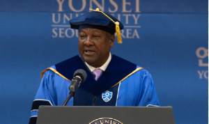 John Dramani Mahama is Ghana's President