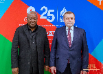 President Mahama arrives in Moscow for Russia-Africa Summit