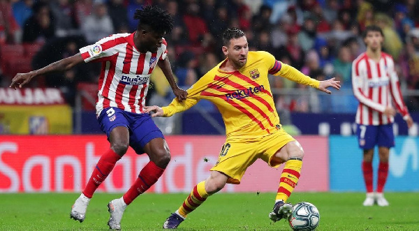 Cesc Fabregas gushes over Partey in Atletico Madrid’s loss to Barcelona