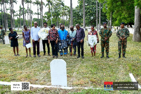 Family of Late Major Mahama has marked the 8th anniversary of his death with wreath-laying ceremony